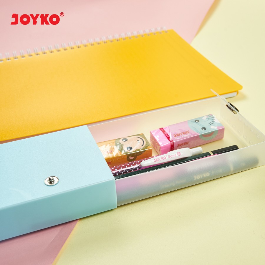 Pencil Case Kotak Tempat Pensil Joyko PC-0719PSTL-35 PC-0719 PSTL-35