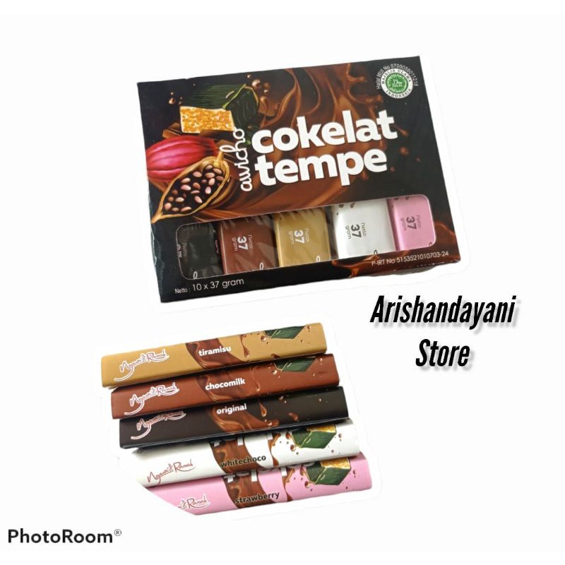 

Cokelat Tempe ecer, cokelat exer, awicho, coklat, olahan, makanan ringan, cemilan