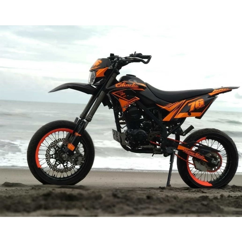 DECAL KLX DTRAKER SE GLOSY / DOF - DECAL DTRACKER FULLBODY KLX-69