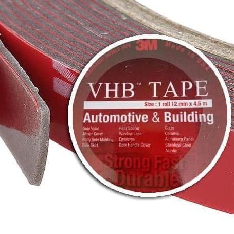 

➶ SINTE 3M VHB Double Tape 12mm x 4.5m Otomotif Bangunan ➮
