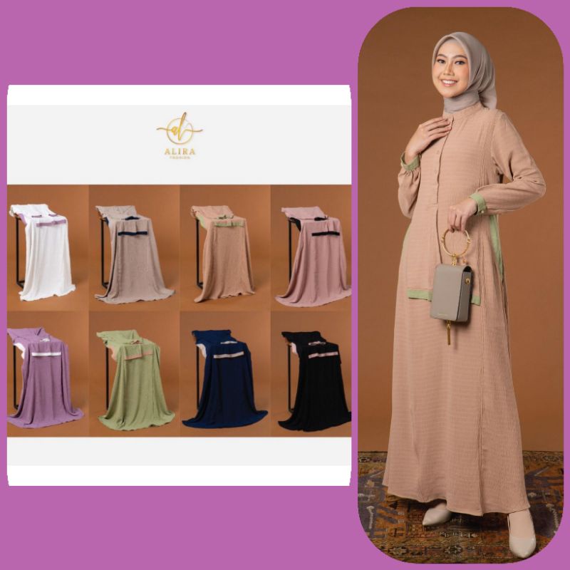 Delara Dress / Gamis Alira Original Brand