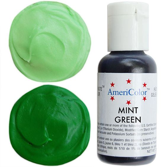 

Americolor Softgel Paste Mint Green pewarna hijau mint