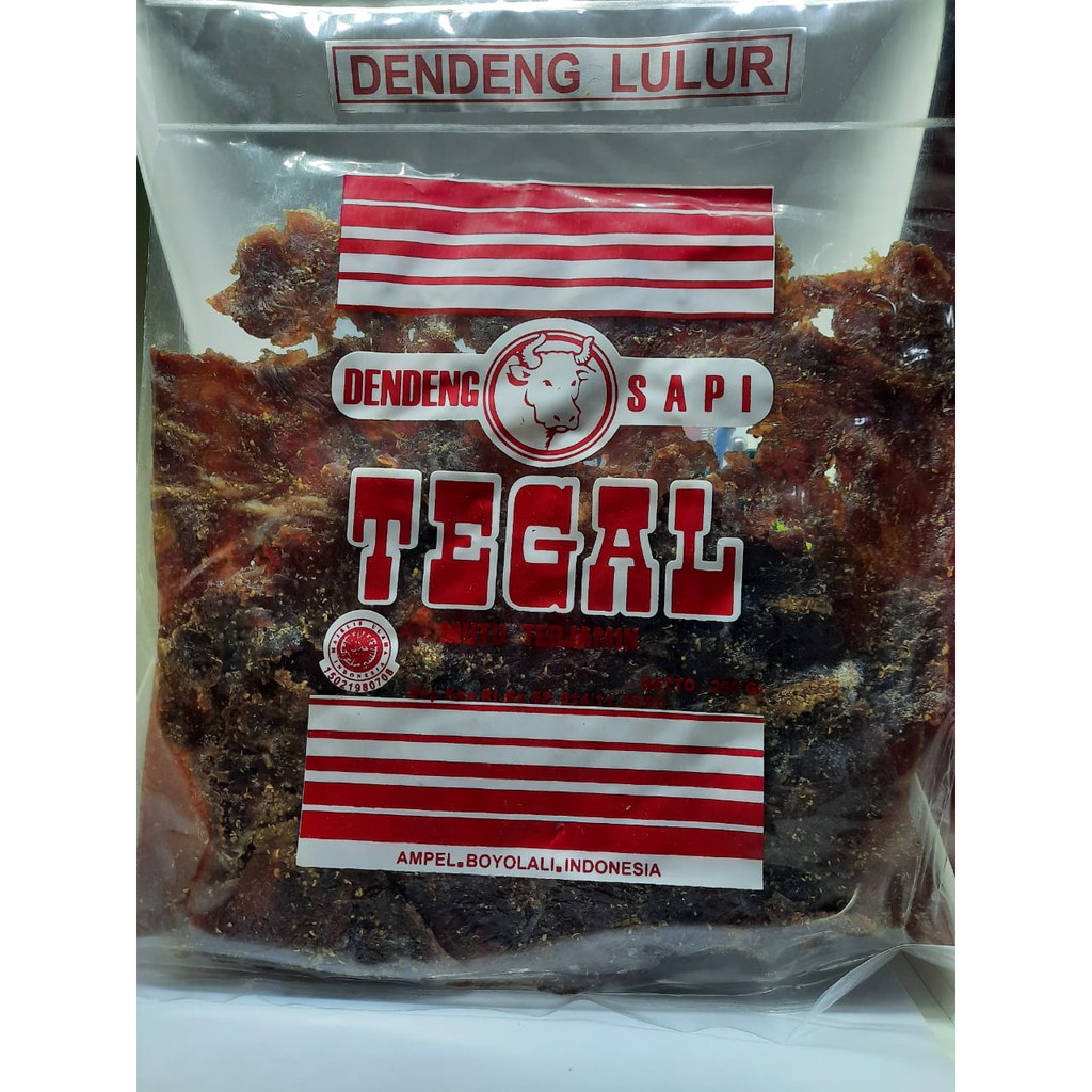 

DENDENG LULUR SAPI TEGAL ( 250 GR )