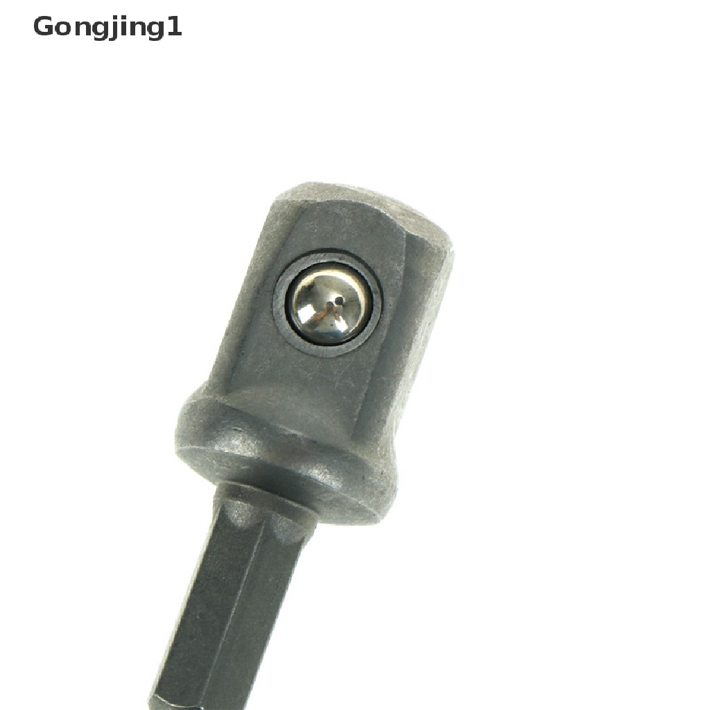 Gongjing1 3pcs / Set Adapter Mata Bor Hex Shank 1 / 4 &quot;3 / 8&quot; 1 / 2 &quot;