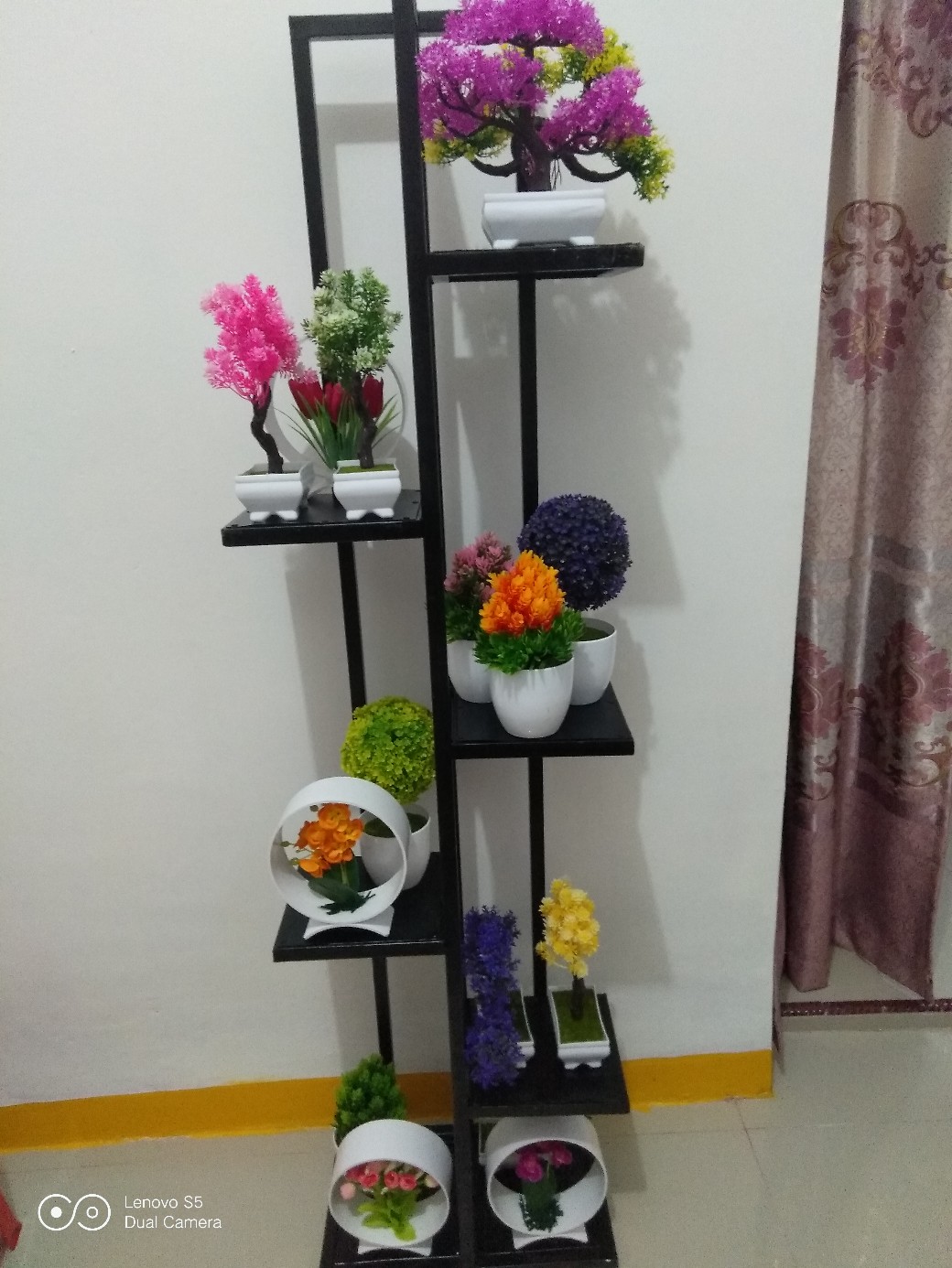  Rak  bunga  rak  hias standing pot besi  6 susun Shopee  