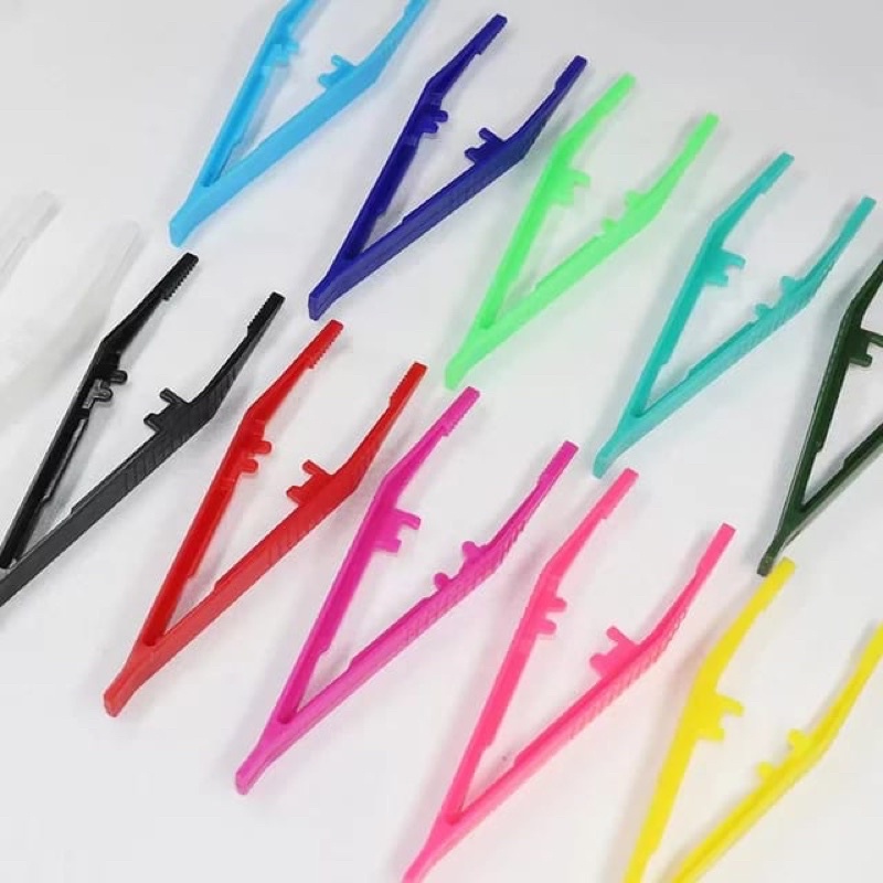 LILOMILO Mini Tweezer Pompom warna Warni Bisa Pilih Warna/penjepit pom pom anak/capitan kecil montes