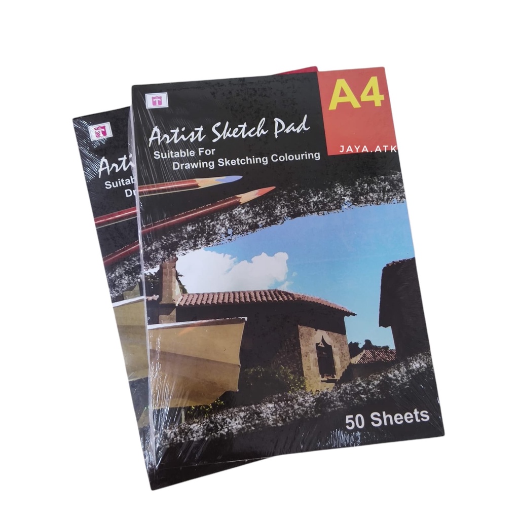 

BUKU GAMBAR A4 SKETCH SKETSA BOOK 50 LBR BUKU LUKIS CAT AIR TIARA TEBAL