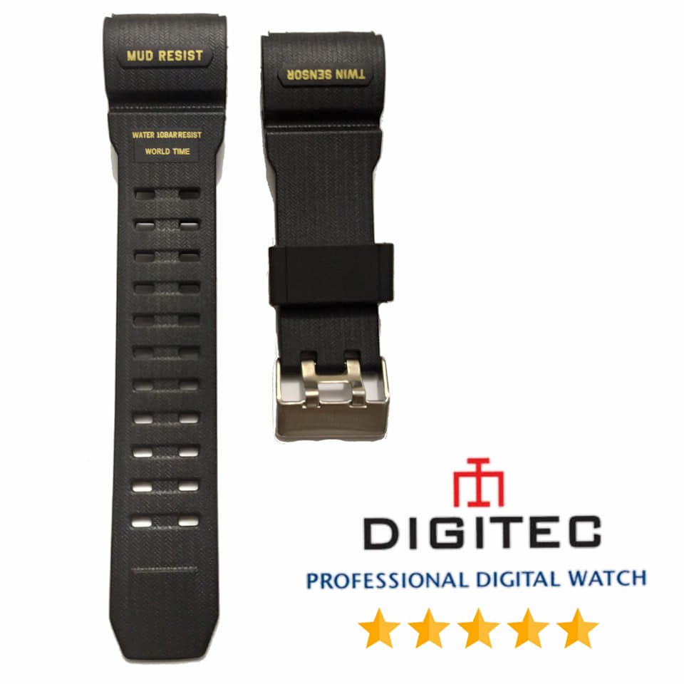 Digitec 2102 Strap Tali jam Digitec 2102 Digitec DG-2102T Black