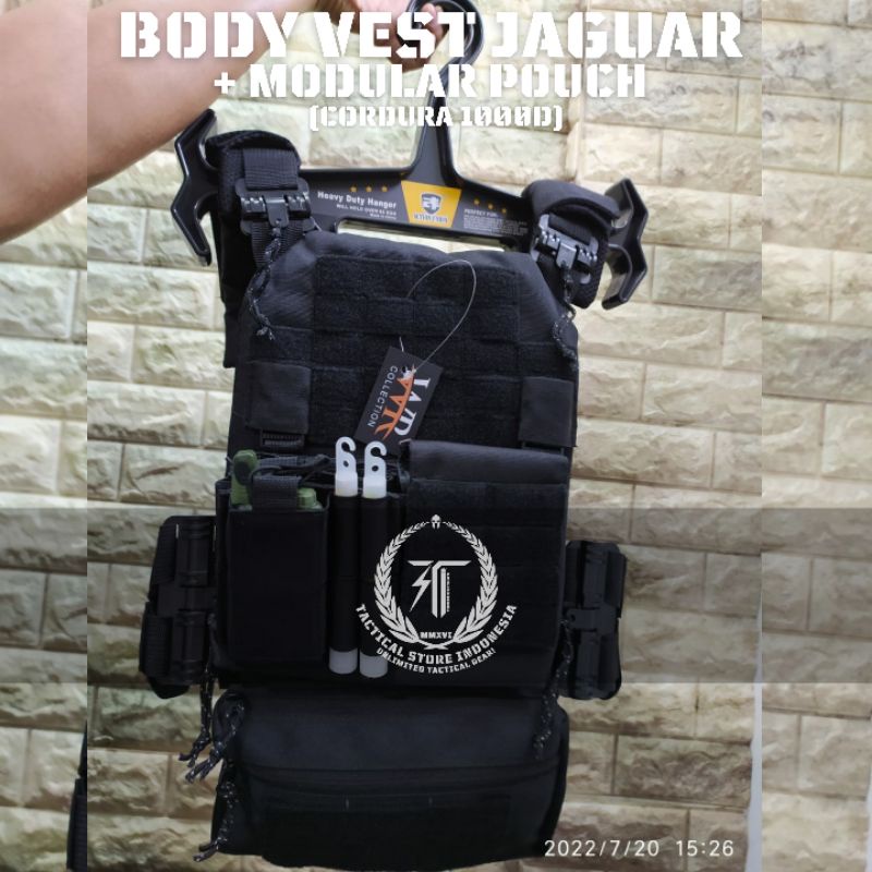 EXCLUSIVE Bodyvest JAGUAR - Rompi Body Vest WR - Bodyvest Brimob TNI Polisi HIGH QUALITY PRODUCT - Rompi Anti Peluru