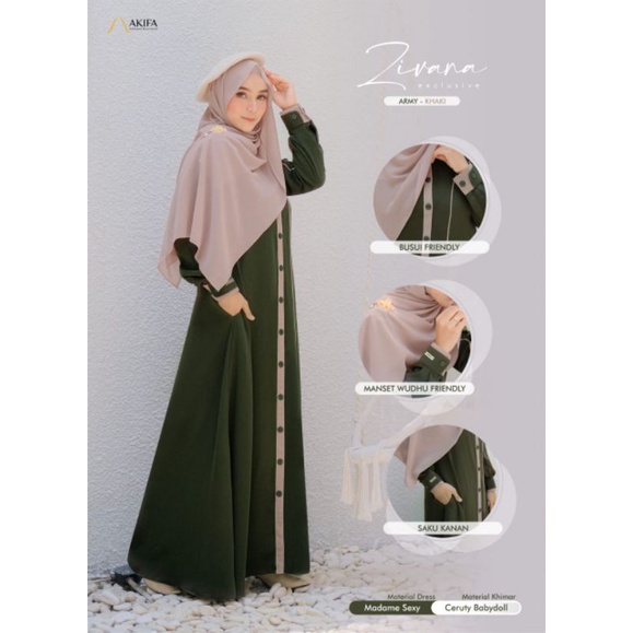 ZIVANA DRESS ORI BY AKIFA