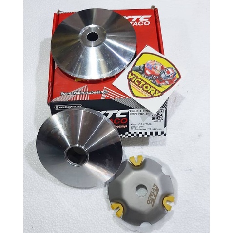 Pully + Kipas Set KTC RACING FOR VESPA