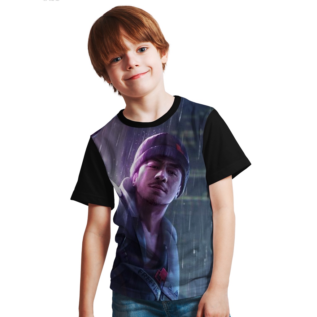 BAJU KAOS ANAK  FREE FIRE FF JOTA / KAOS ANAK -ANAK FF FREE FIRE