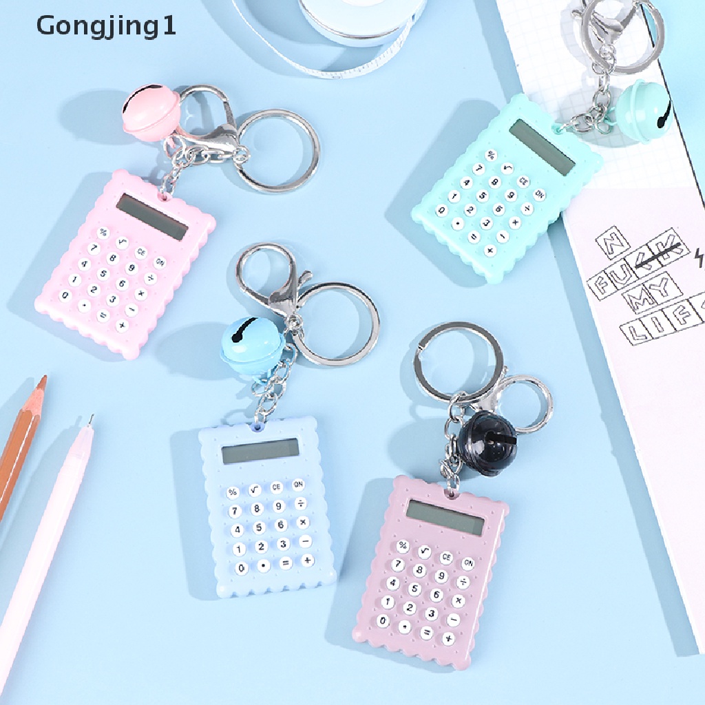 Gongjing1 Kalkulator Mini Portable Display 8 Digit Ultra Tipis Untuk Sekolah