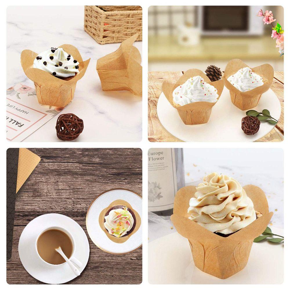 [Elegan] Baking Cup Cakes Cases Holder Cetakan Kue Paper Cup Dapur Muffin Cupcake Liner