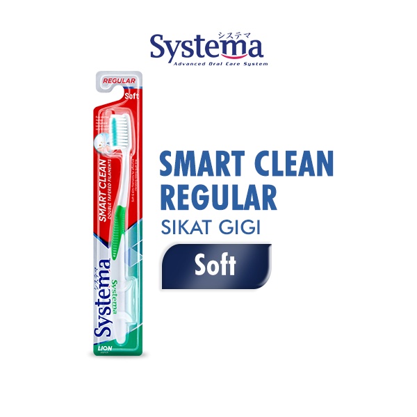 Systema Sikat Gigi Smart Clean Regular Head