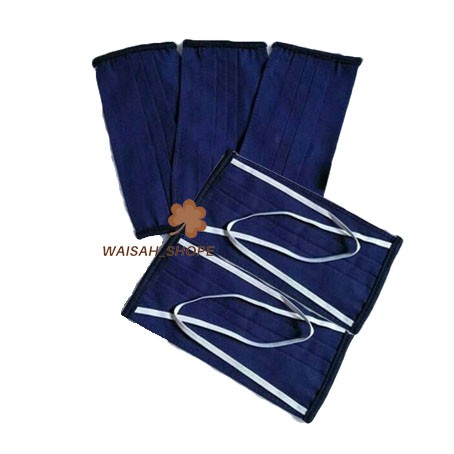 Masker Tali Karet Hijab / Masker Kain Karet Silang