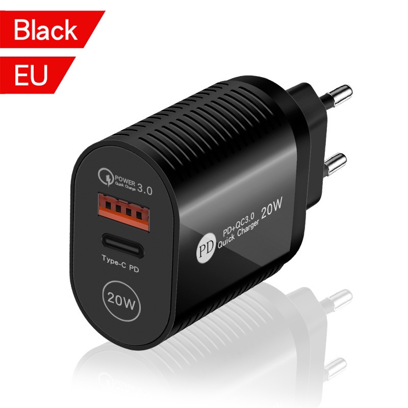 Adapter Charger Fast Charging QC 3.0 PD 20 W