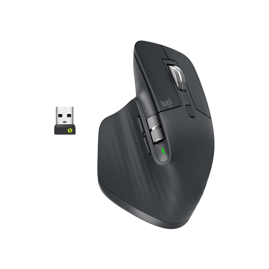 Logitech MX Master 3 Mouse Wireless Bluetooth Advanced for Power User