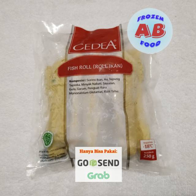 

Cedea Fish Roll 250 gram Roll Ikan Cedea 250gr