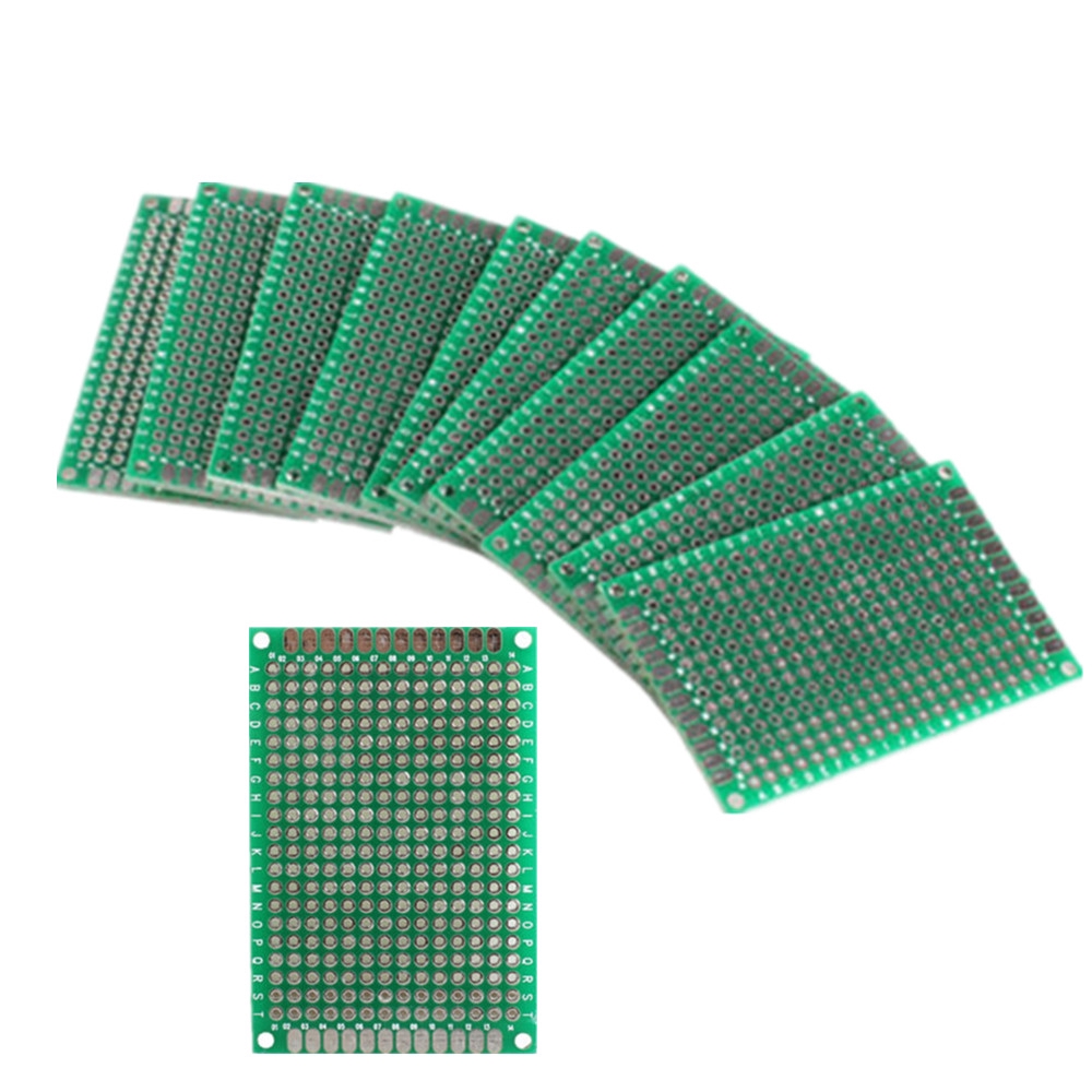 〖Factory Supplier/COD〗Papan Breadboard Universal Double Side Prototype PCB 4x6 cm 40mmx60mm FR4