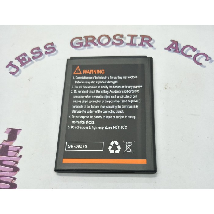 Baterai Battery Evercross Evercoss Cross A80A Elevate Y2 Double Power - Hitam
