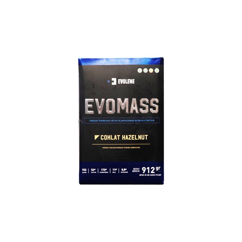 evomass 912gr Gainer halal BPOM