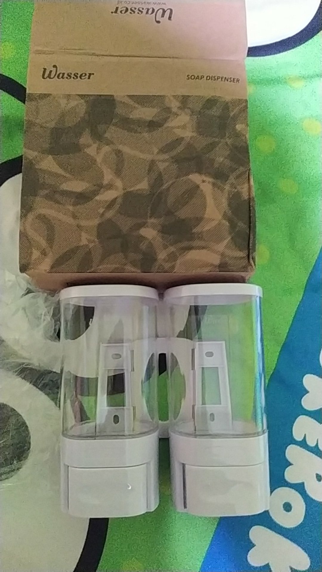 Wasser Wsd245 Dispenser Sabun Cair Double Dobel Tempat Sabun Cair
