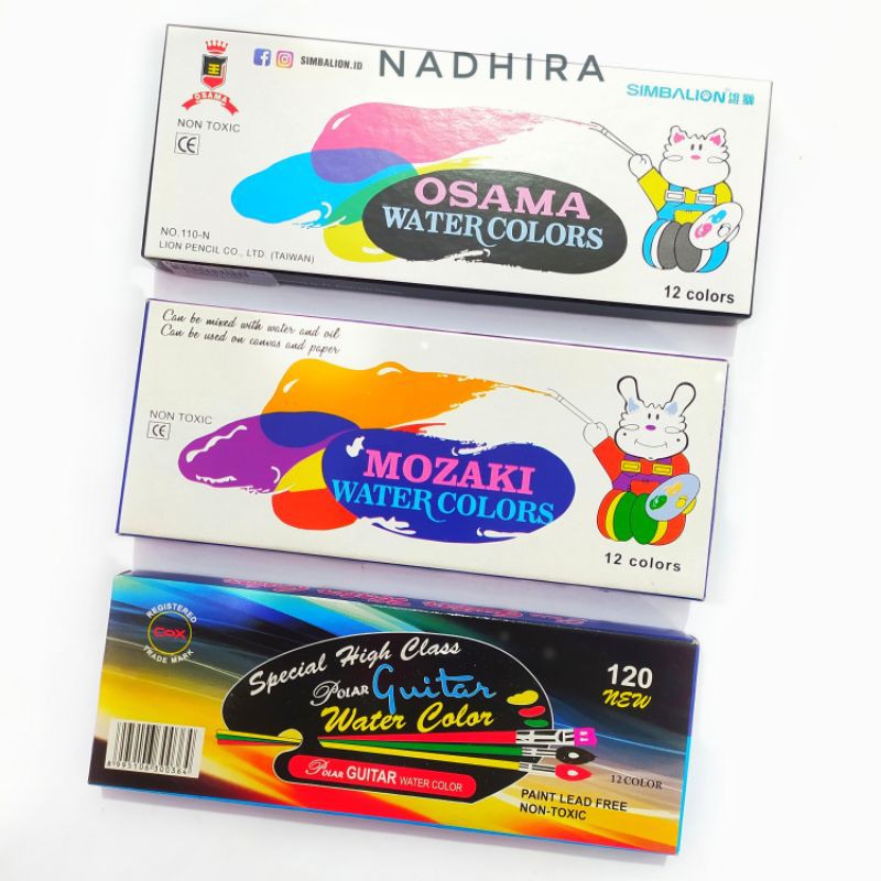 

WATER COLOURS OSAMA/MOZAKI/GUITAR