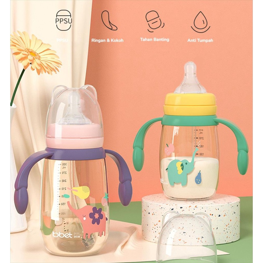 BBET PPSU Drinking Bottle / Botol Minum Bayi