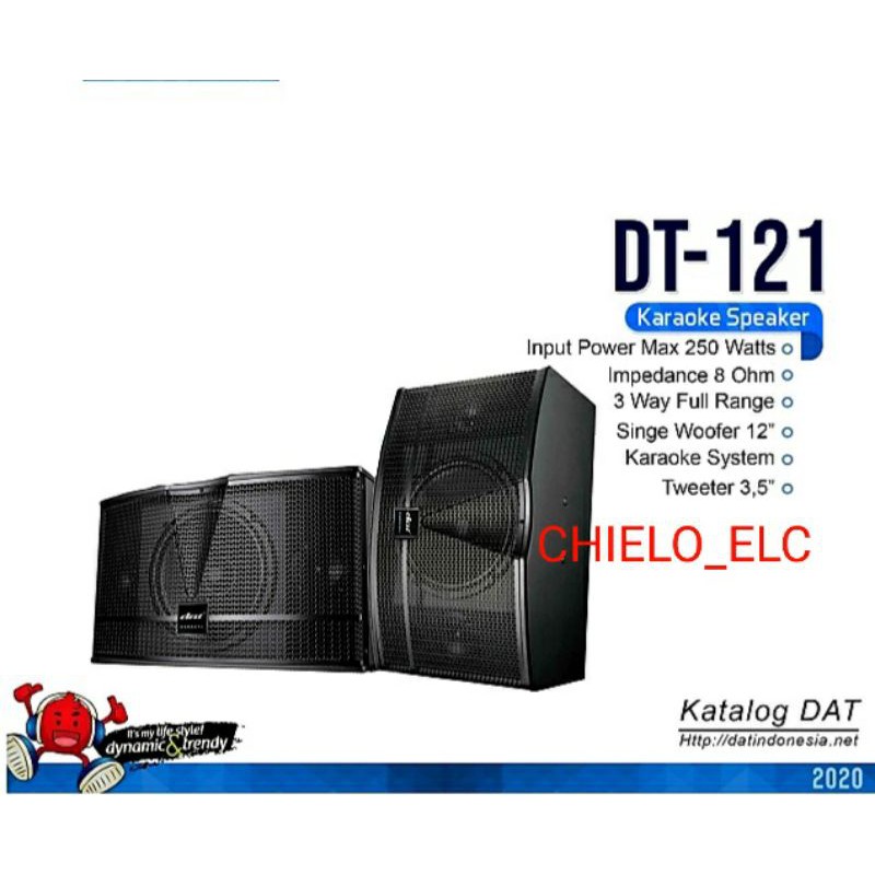SPEAKER KARAOKE DAT 12INCH ,SPEAKER DAT DT121 ORIGINAL