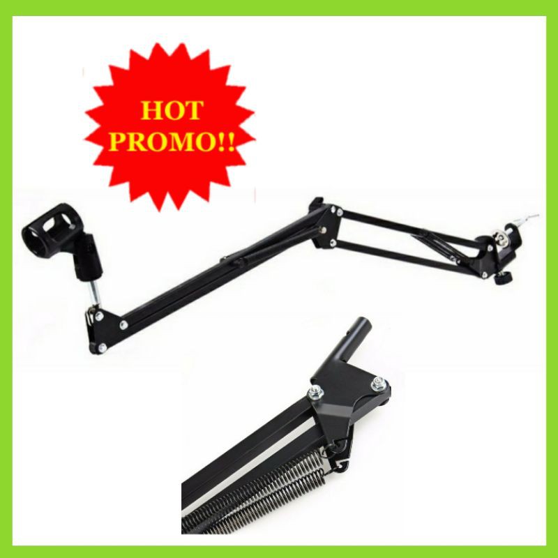 Arm Stand Suspensi Lazypod Mikrofon - NB-35 - Black