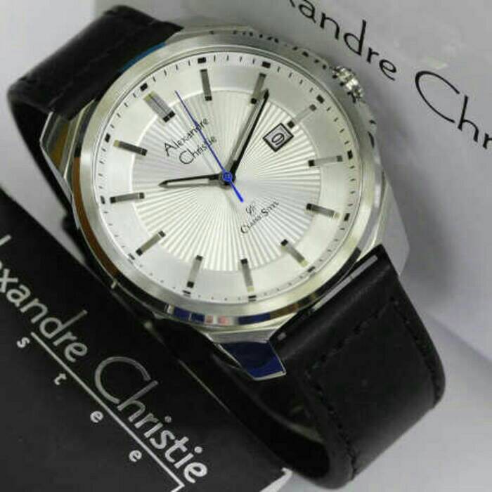 SALE  ALEXANDRE CHRISTIE AC 6438 SILVER WHITE PRIA ORIGINAL - PLW188893308