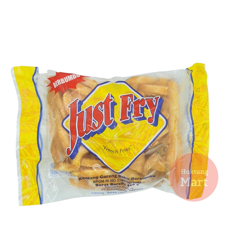 

Just Fry Kentang Goreng Batter Coated French Fries 450Gr