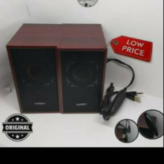 Speaker fleco f-016 USB / speaker lapto atau komputer f-016