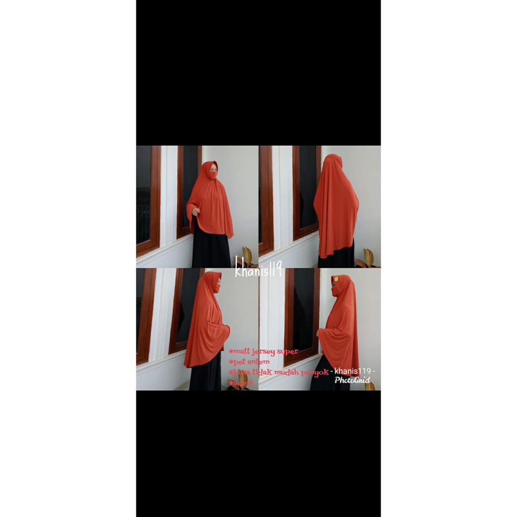 HIJAB NIQAB JUMBO PET / NIQAB JUMBO/ INSTAN NIQAB