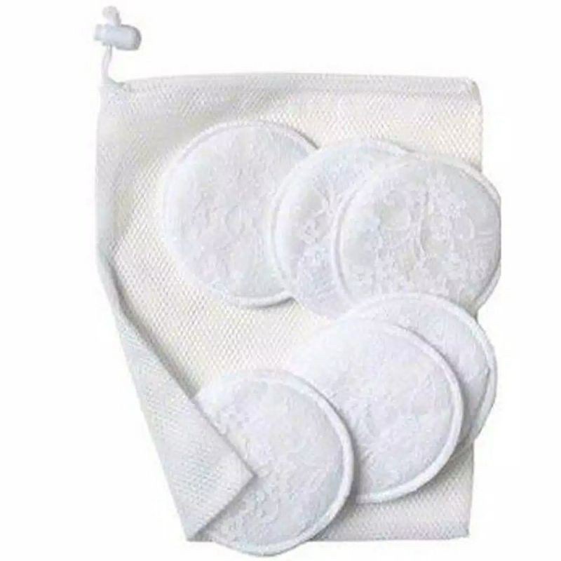 Avent Washable Breastpads (isi 6 pcs) with laundry bag/Penyerap Asi