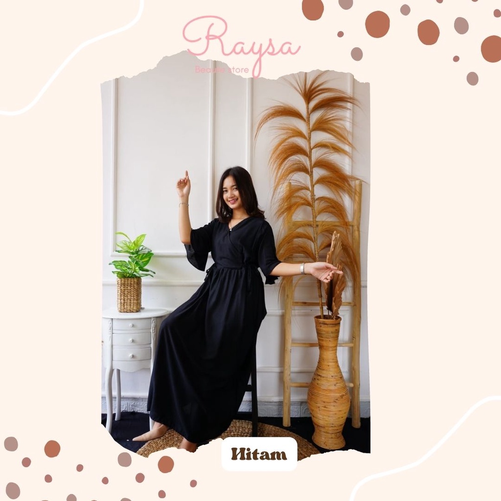 Daster Kimono Panjang BUSUI FRIENDLY BAJU HAMIL RAYON PREMIUM VIRAL KEKINIAN daster murah daster ray