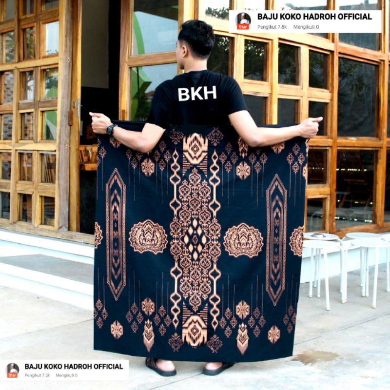 Sarung Pria Dewasa / Sarung Palekat Gajah Mada / Sarung Batik M &amp; R