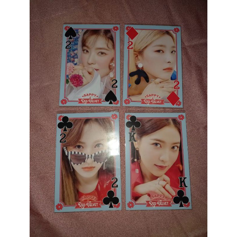 

official postcard red velvet sappy