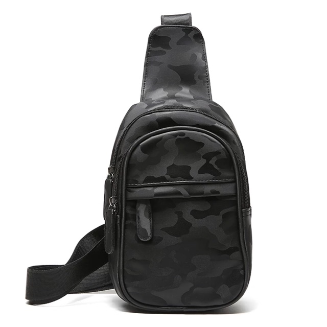 Tas selempang import / tas bahu pria motif army