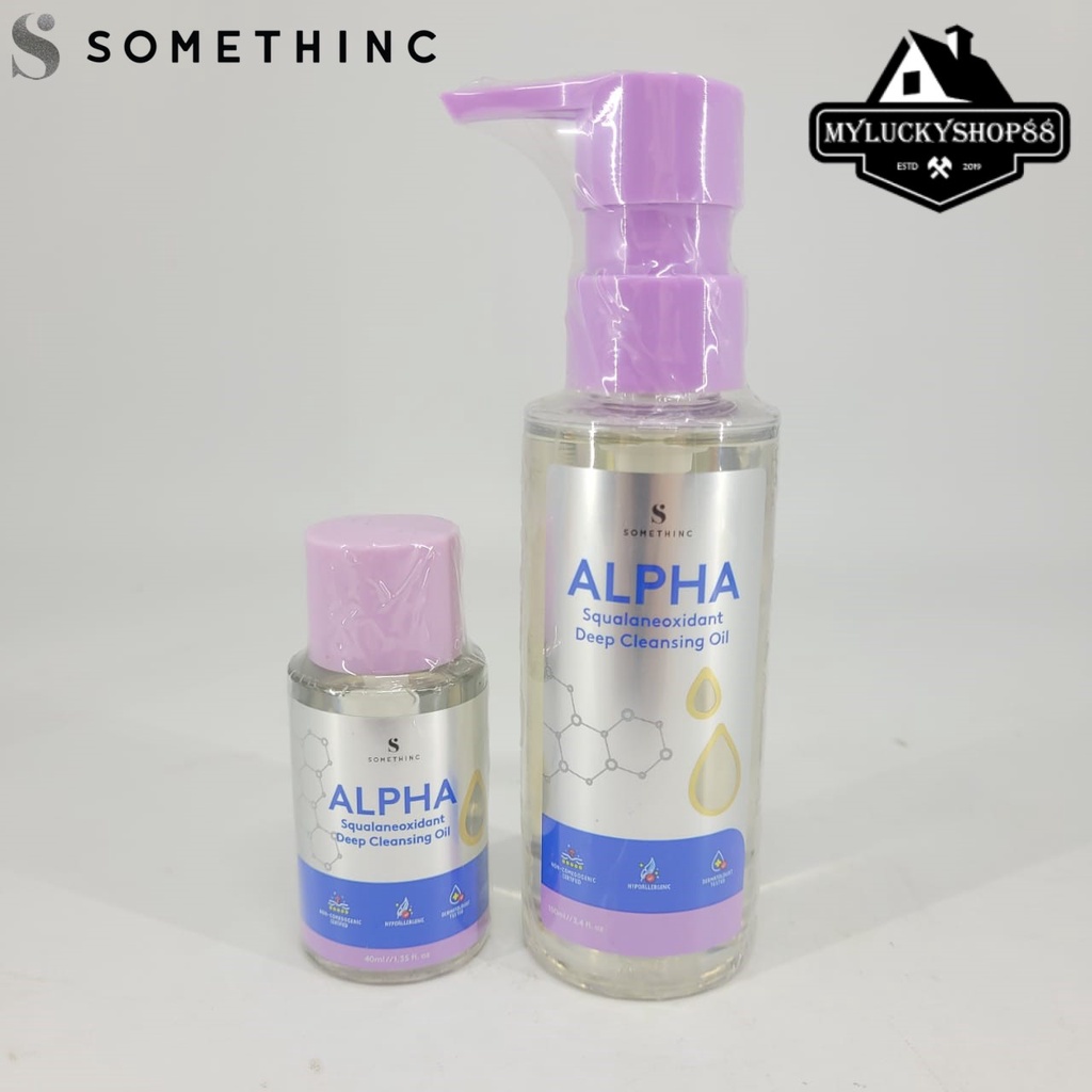 Somethinc Alpha Squalaneoxidant Deep Cleansing Oil