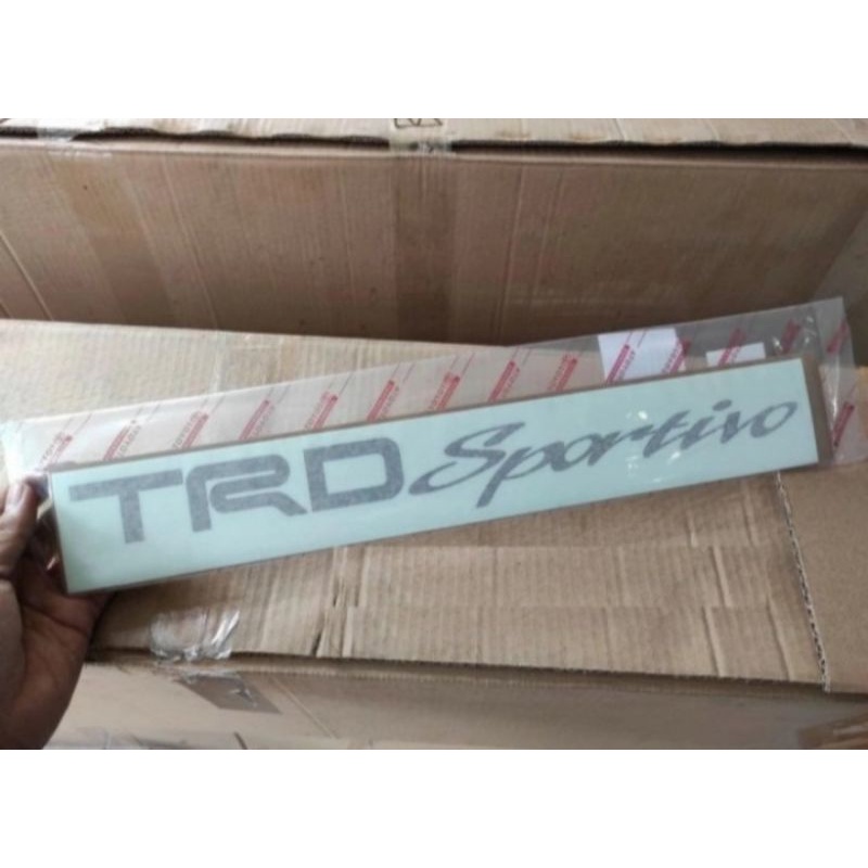stiker TRD Sportivo rush new
