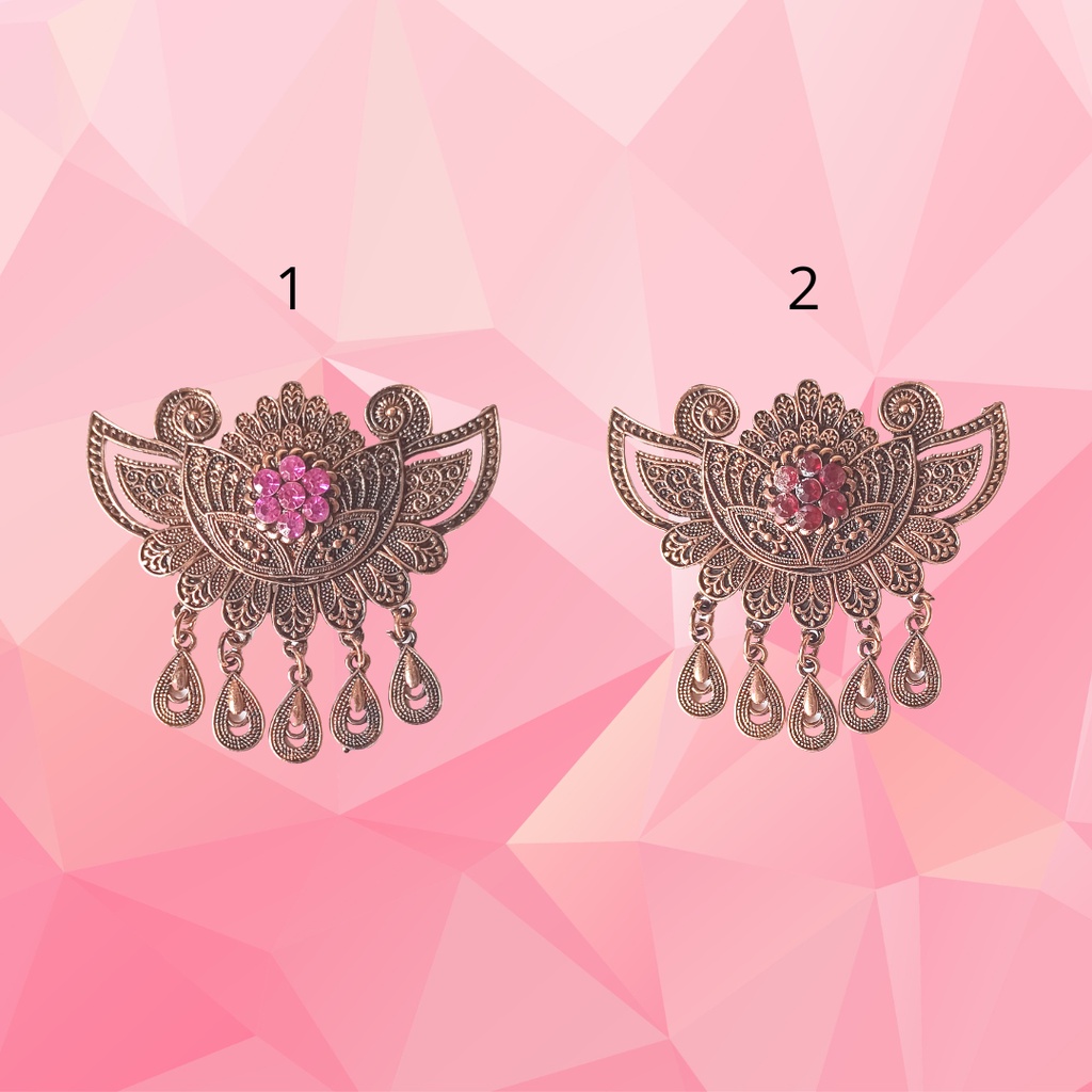 brooch ,Bros kebaya ,bros juntai ,bros jurai ,bros hijab JM620-1