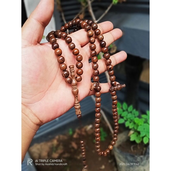 tasbih galih Johar 8mm tasbih kayu Johar