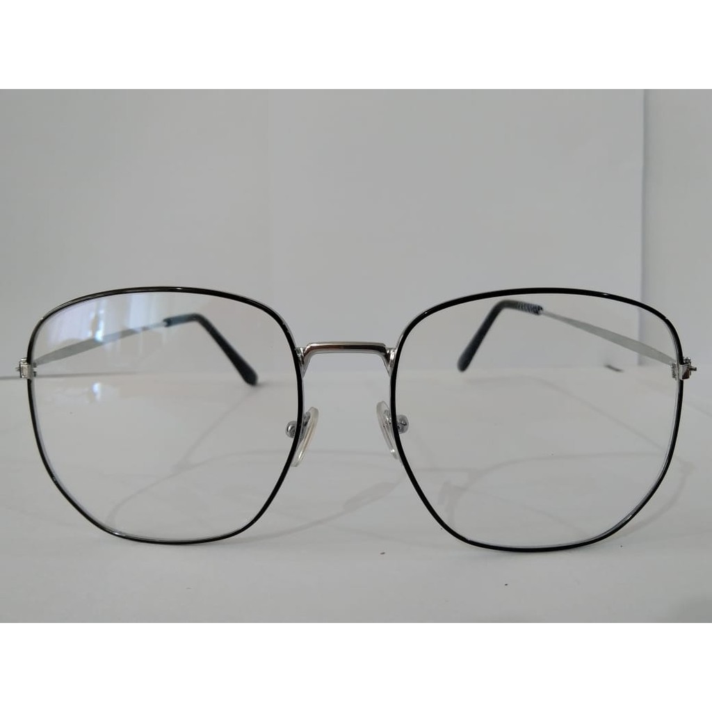 (FY)COD TERMURAH!!Kacamata Import kacamata Baca Frame Anti Radiasi Metal Gaya Retro  Pria / Wanita