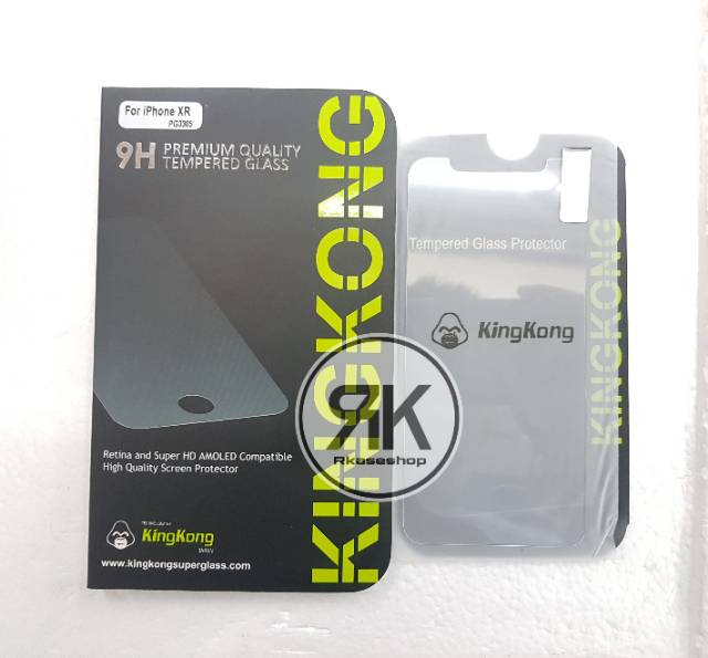 Kingkong Tempered glass IPHONE 11 PRO MAX XS MAX iphone 11 iphone XR anti gores kaca ORI