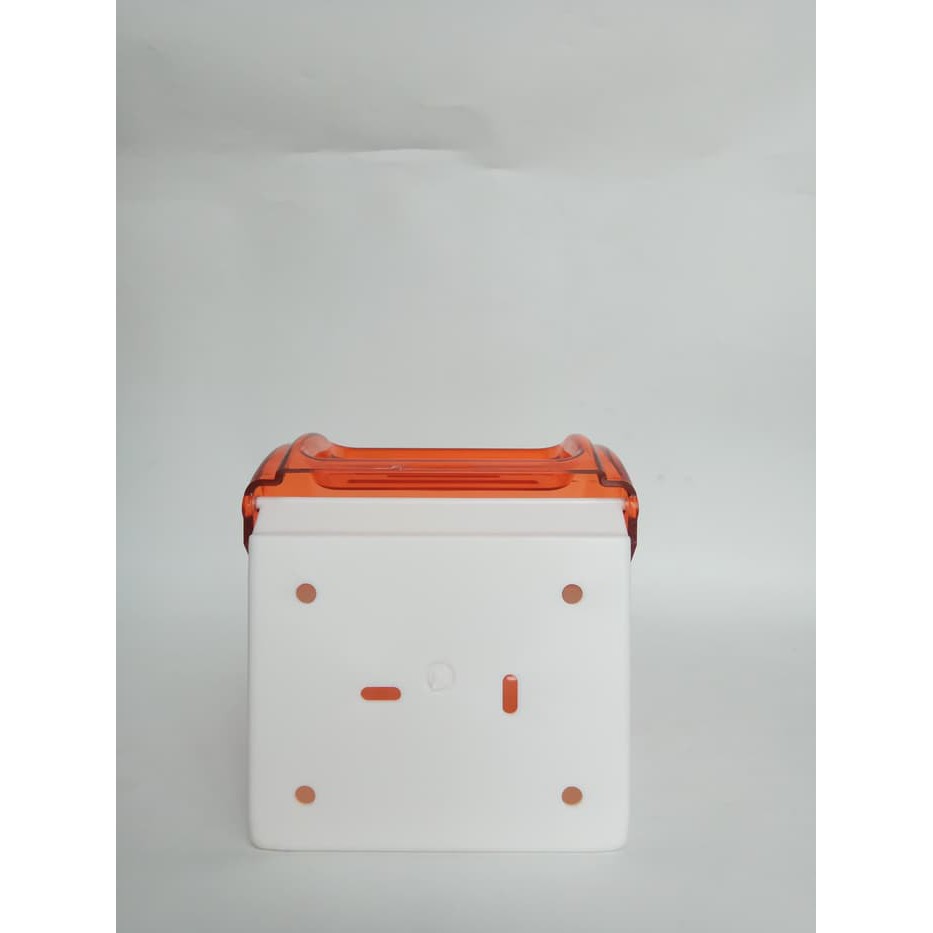 Tempat Tissue Roll Orange - Tissu Dispenser Roll - Tempat Tisu Toilet - Orange