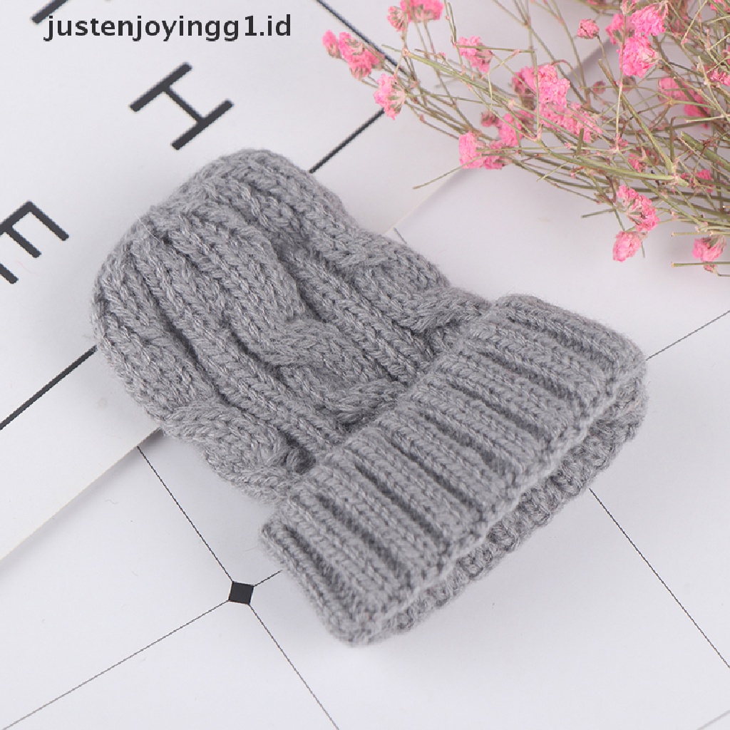 Miniatur Topi Beanie justenjoyingg1.id / 1 / 6 Untuk Dekorasi Rumah Boneka