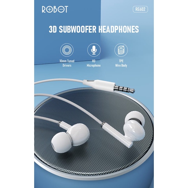 PROMO MURAH HEADSET ROBOT RE602 POWERFUL BASS ORIGINAL