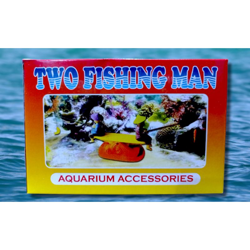 Mainan Aquarium airpump  SAKKAI PRO TWO FISHING MAN